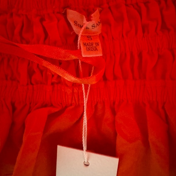 Orange Ruffle Top - Picture 5 of 5